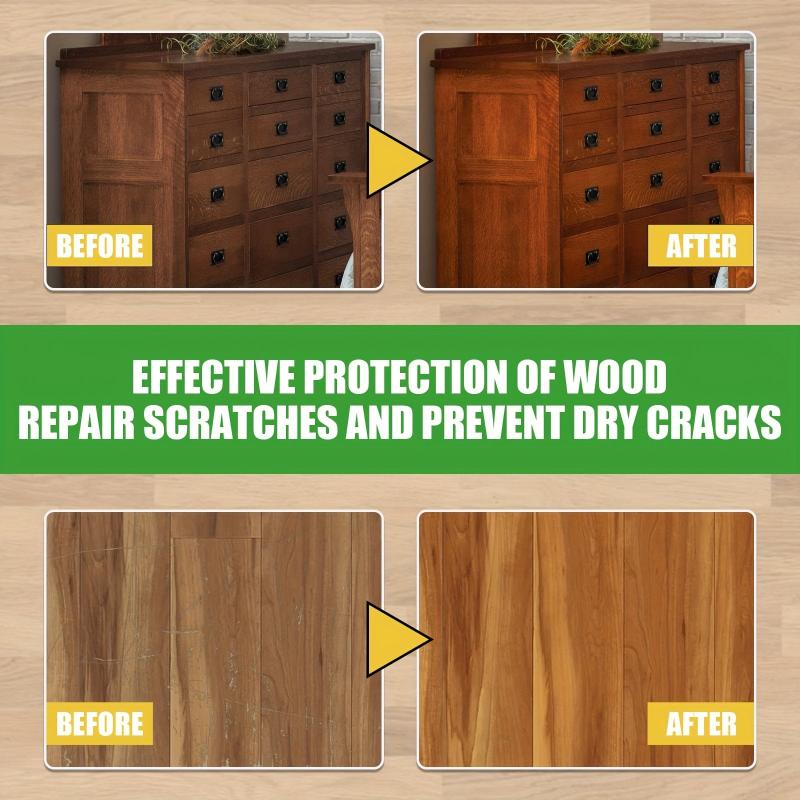Beeswax Wood Scratch Repair Wax for Solid Wood Floor and Furniture Maintenance