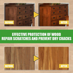 Beeswax Wood Scratch Repair Wax for Solid Wood Floor and Furniture Maintenance