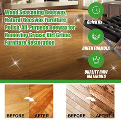 Beeswax Wood Scratch Repair Wax for Solid Wood Floor and Furniture Maintenance