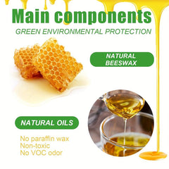 Beeswax Wood Scratch Repair Wax for Solid Wood Floor and Furniture Maintenance