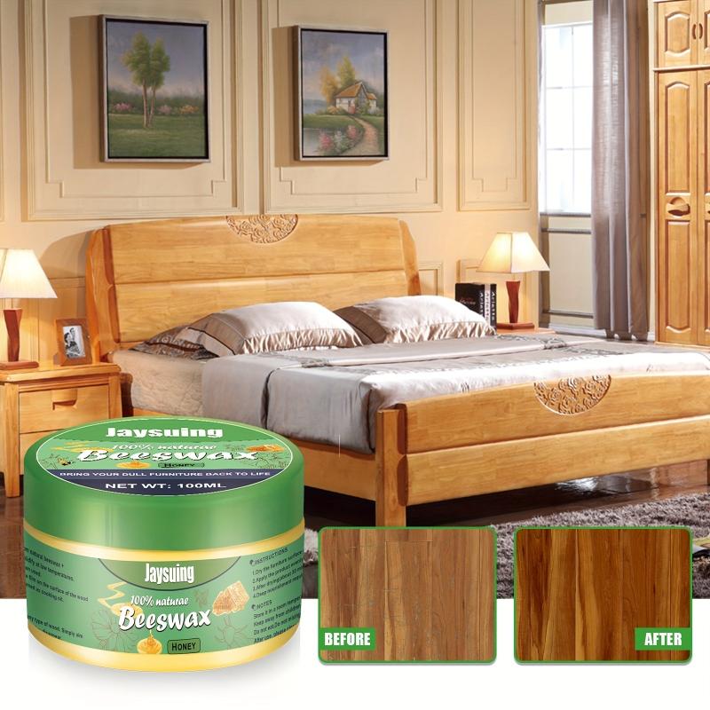 Beeswax Wood Scratch Repair Wax for Solid Wood Floor and Furniture Maintenance