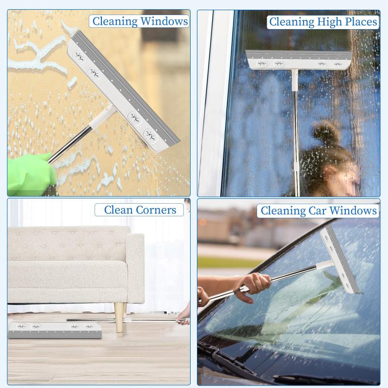 Floor Squeegee Long Handle Magic Broom Household Scrapping Broom