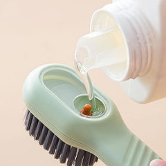 Plastic Shoe Cleaning Brush Soft Bristled Scrubbing Brush
