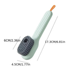 Plastic Shoe Cleaning Brush Soft Bristled Scrubbing Brush