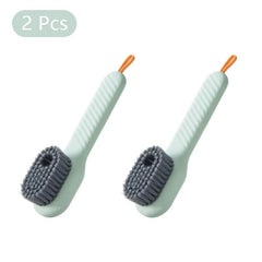 Plastic Shoe Cleaning Brush Soft Bristled Scrubbing Brush