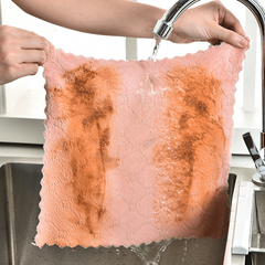 10pcs Microfiber Towel Absorbent Kitchen Cleaning Cloth Non stick Dish Towel Rag