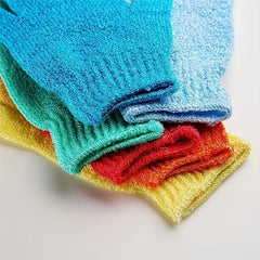 5pcs Exfoliating Gloves Loofah Gloves For Shower Scrub Bath Exfoliating Gloves
