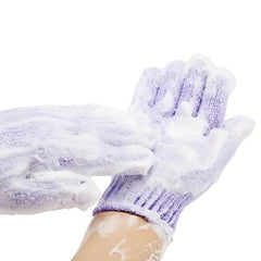 5pcs Exfoliating Gloves Loofah Gloves For Shower Scrub Bath Exfoliating Gloves
