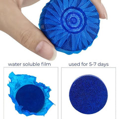6pcs Toilet Bowl Cleaner Tablets Automatic Descale Deodorize Septic Tank