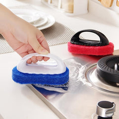Heavy Duty Kitchen Sponge Brush for Sink & Dishwashing Scrubbing