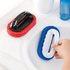 Heavy Duty Kitchen Sponge Brush for Sink & Dishwashing Scrubbing