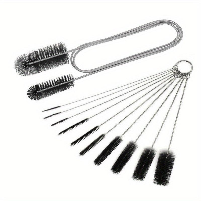 11pcs Nylon Cleaning Brush Set Waterproof Durable Kitchen Bathroom