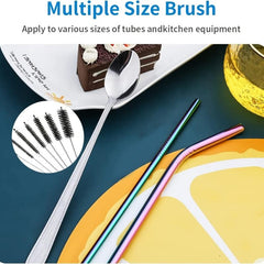 11pcs Nylon Cleaning Brush Set Waterproof Durable Kitchen Bathroom