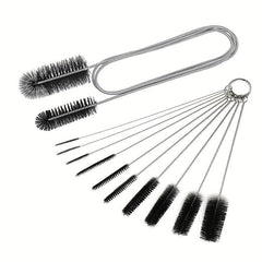11pcs Nylon Cleaning Brush Set Waterproof Durable Kitchen Bathroom