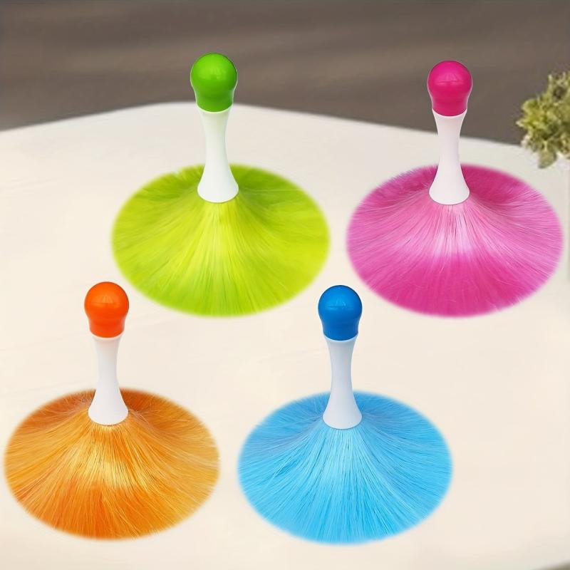 4pcs Washable Microfiber Hand Grip Duster for Electrostatic Cleaning