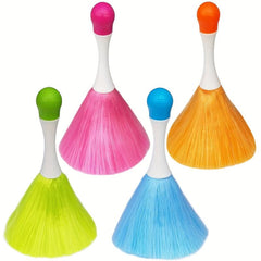 4pcs Washable Microfiber Hand Grip Duster for Electrostatic Cleaning