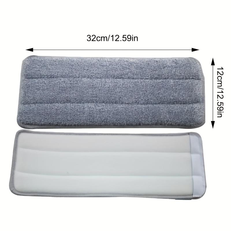 10pcs Microfiber Mops Heads Washable Reusable Cleaning Pads