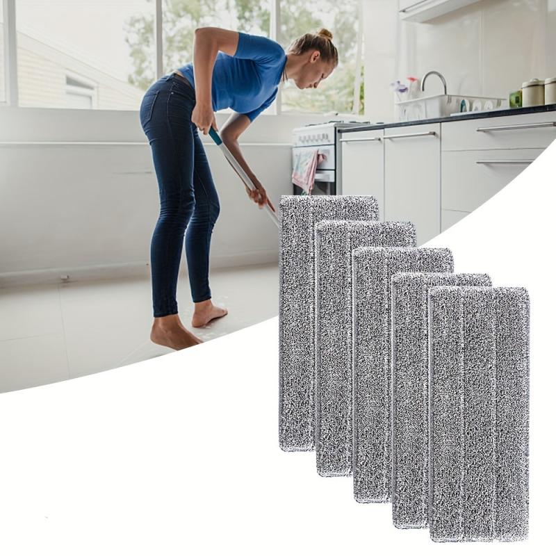 10pcs Microfiber Mops Heads Washable Reusable Cleaning Pads
