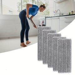 10pcs Microfiber Mops Heads Washable Reusable Cleaning Pads