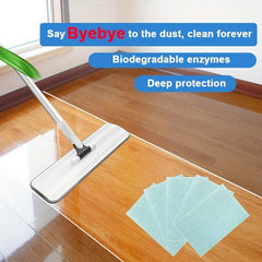 50pcs Floor Cleaning Sheets for Tile Wood Toilet Deodorizer Decontamination