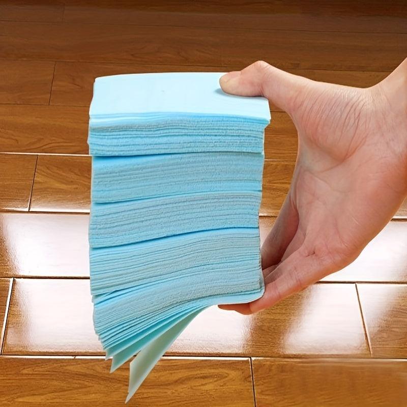 50pcs Floor Cleaning Sheets for Tile Wood Toilet Deodorizer Decontamination