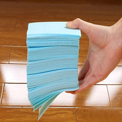 50pcs Floor Cleaning Sheets for Tile Wood Toilet Deodorizer Decontamination