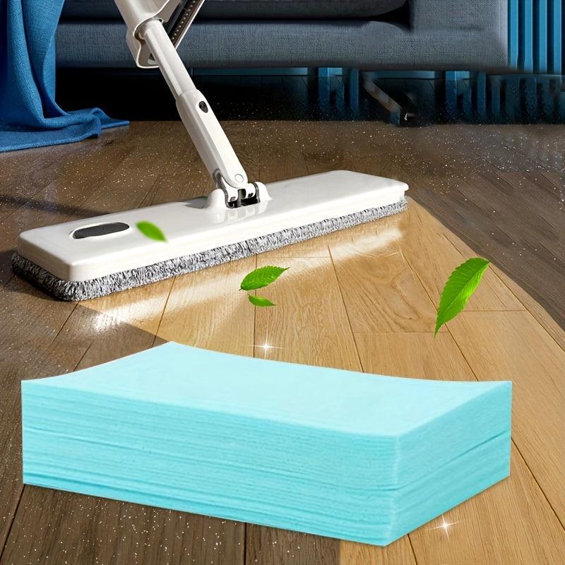 50pcs Floor Cleaning Sheets for Tile Wood Toilet Deodorizer Decontamination
