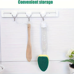 7pcs Non Scratch Dish Wand Cleaning Scrub Set