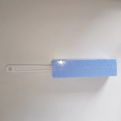 Long Handle Pumice Cleaning Brush for Grills, Tiles, and Pools