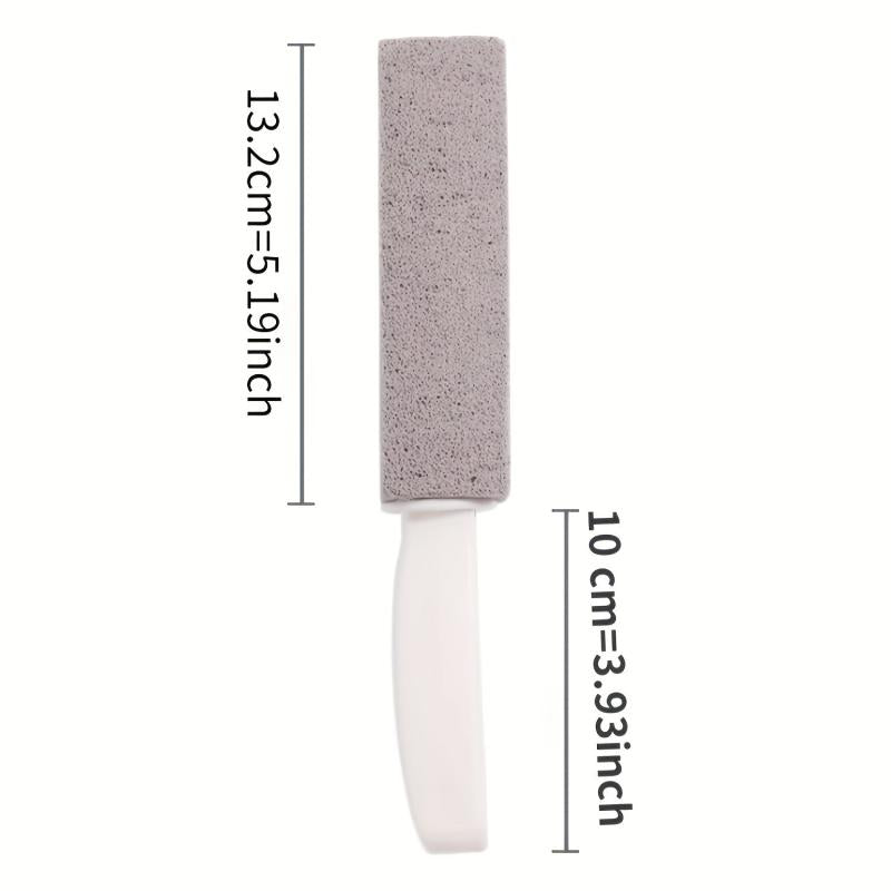 Long Handle Pumice Cleaning Brush for Grills, Tiles, and Pools