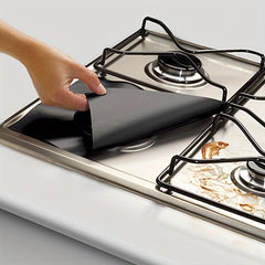 4pcs Gas Stove Cover Cleaning Pad Kitchen Cooker Accessories