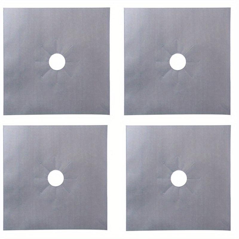 4pcs Gas Stove Cover Cleaning Pad Kitchen Cooker Accessories