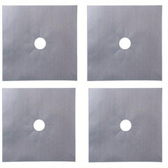 4pcs Gas Stove Cover Cleaning Pad Kitchen Cooker Accessories