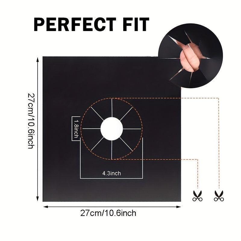 4pcs Gas Stove Cover Cleaning Pad Kitchen Cooker Accessories