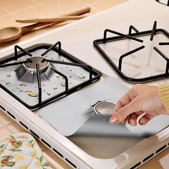 4pcs Gas Stove Cover Cleaning Pad Kitchen Cooker Accessories