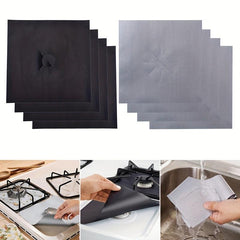 4pcs Gas Stove Cover Cleaning Pad Kitchen Cooker Accessories