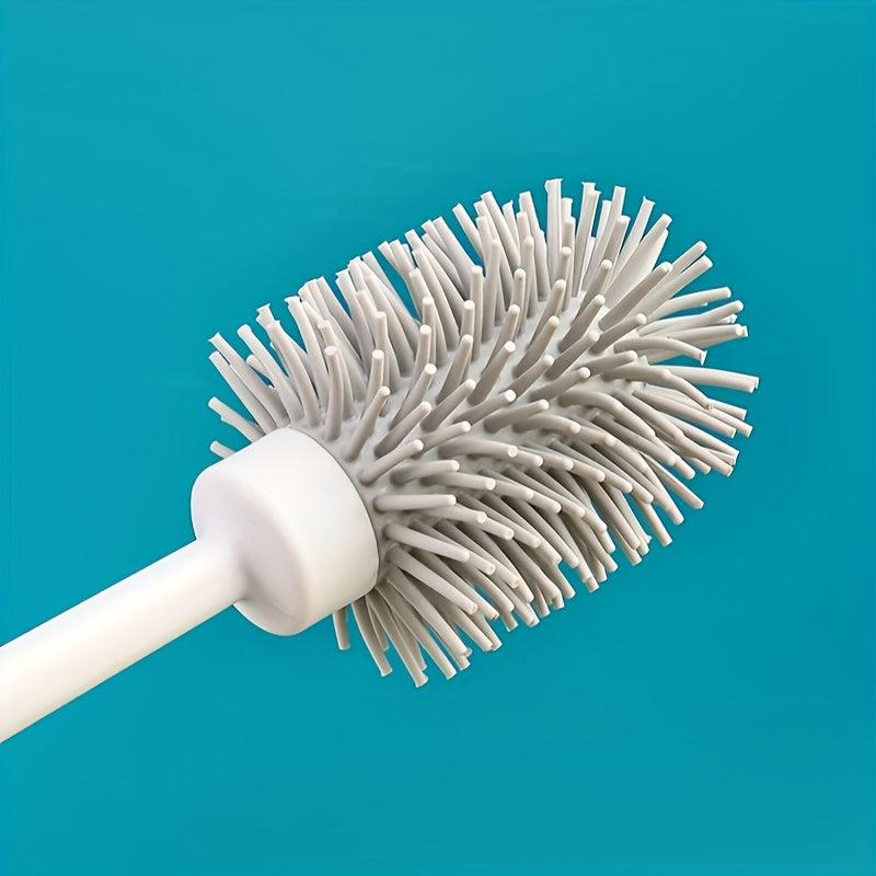 Long Handle Toilet Brush Soft Bristle Cleaning Tool