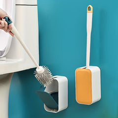 Long Handle Toilet Brush Soft Bristle Cleaning Tool
