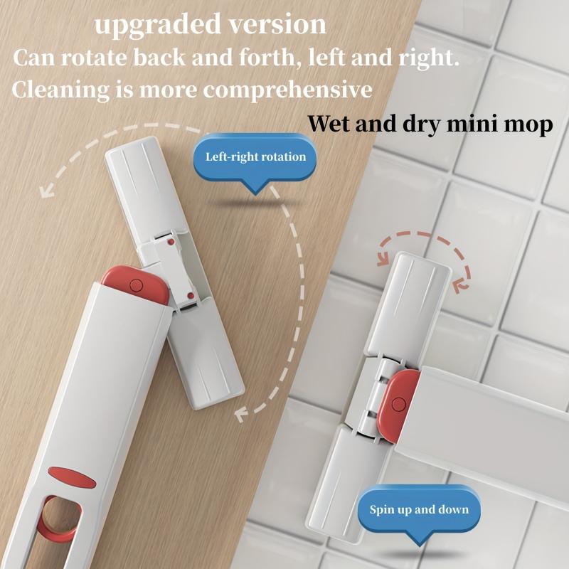 Mini Sponge Mop Handheld for Bathroom Car Window Glass Clean