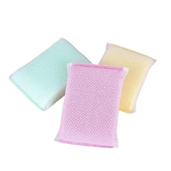 3pcs Scratch Dish Scrubbers Cleaning Pads for Stainless Steel Cookware