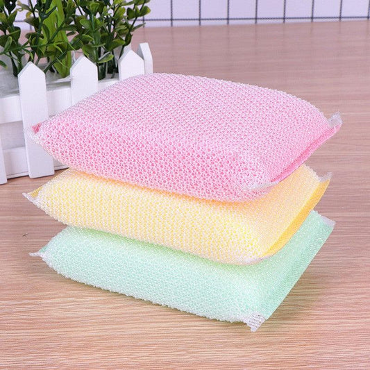 3pcs Scratch Dish Scrubbers Cleaning Pads for Stainless Steel Cookware