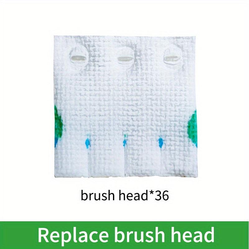 Disposable Toilet Brush With 12 Replacement Head