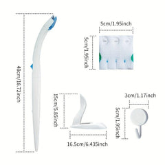 Disposable Toilet Brush With 12 Replacement Head