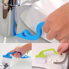 2pcs Swan Cleaning Brushes for Door Tracks Car Interiors