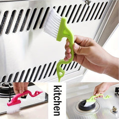 2pcs Swan Cleaning Brushes for Door Tracks Car Interiors