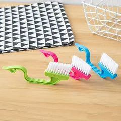 2pcs Swan Cleaning Brushes for Door Tracks Car Interiors