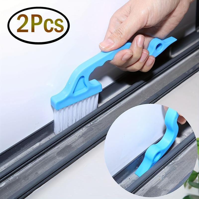 2pcs Swan Cleaning Brushes for Door Tracks Car Interiors