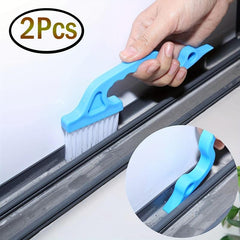 2pcs Swan Cleaning Brushes for Door Tracks Car Interiors
