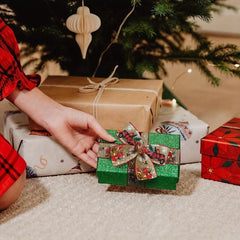 6 X 5Yard Merry Christmas Truck Tree Snowflake Ribbon