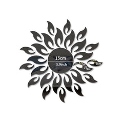 Sunflower Acrylic Mirror Wall Stickers for Living Room